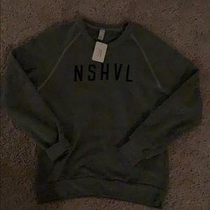 Oil + lumber Nashville crew neck